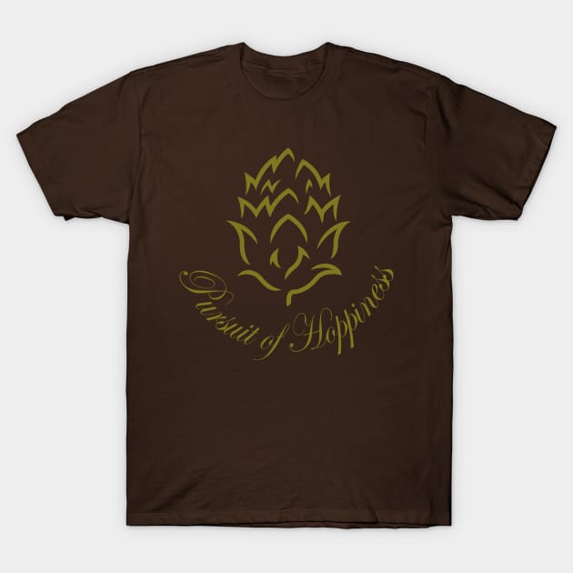 Pursuit of Hoppiness T-Shirt by cdclocks